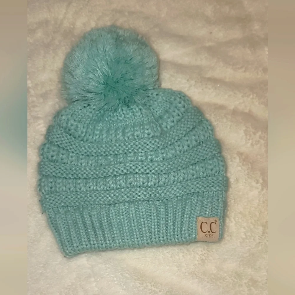 C.C Kids Knit Pom Beanie Winter Hat